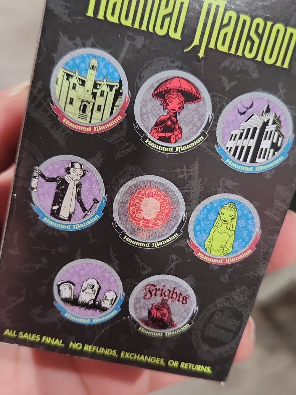 Disney Haunted Mansion Pin- Glows - Picture 4 of 5
